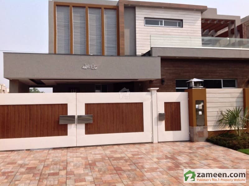 1 Kanal Designer House Semi Furnished For Sale In Ghouri Block Sector B Bahria Town