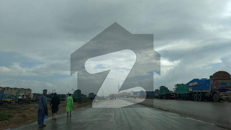 3.5 Acre Plot With Boundary Wall In North Western Zone Port Qasim 3.5 Acre Plot With Boundary Wall In North Western Zone Port Qasim