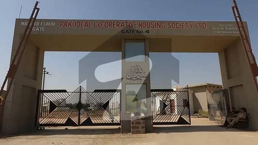 1000 Sq Yard Plot For Sale In Pak Ideal Housing Society