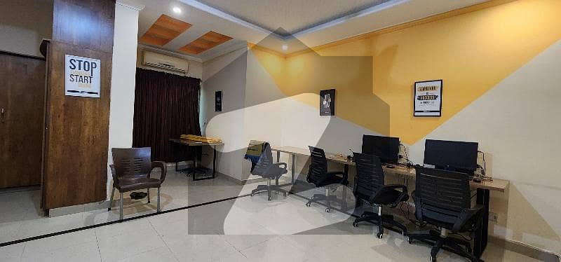 1 Kanal Semi Furnished For Office