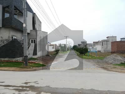 6 Marla Corner Plot For Sale In Sher Zaman Block, SA Gardens Phase 2 Lahore