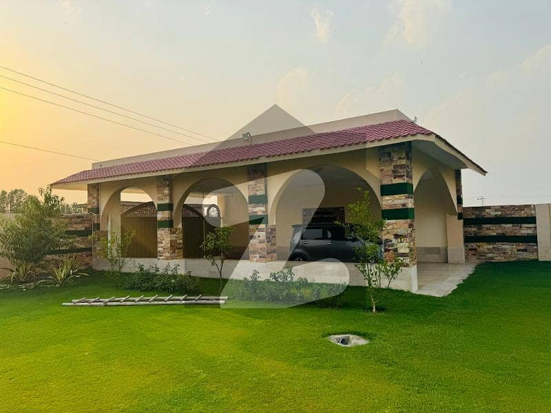 8 KANAL FULLY FURNISHED FARM HOUSE AVAILABLE FOR RENT IN BARKI ROAD