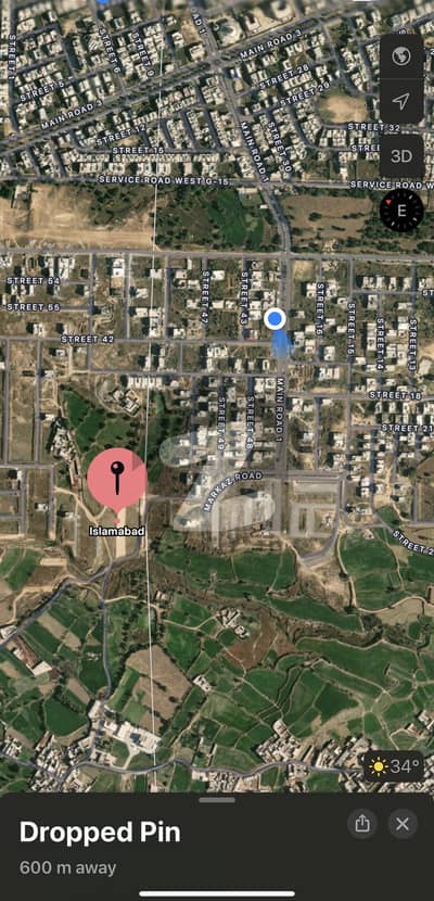 Near To Possession Plot For Sale In G16/3 Size 30X60 Pin Location Share Most Interesting Price