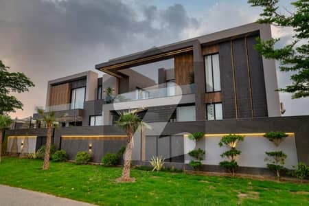 2 Kanal Brand New Luxury Ultra-Modern Design Most Fully Furnished Home Theater Swimming Pool Bungalow For Sale At Prime Location Of DHA Lahore Near To Park & Market