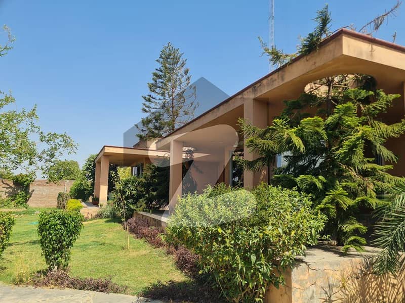 "Sophisticated 5-Kanal Farmhouse With Resort-Style Amenities And A Refreshing Swimming Pool Fully Furnished And Available On Bedian Road"