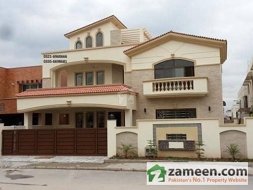 Bahria Town - 1 Kanal 4 Marla Corner Brand New House For Sale