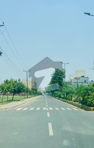6 Marla Corner Commercial Plot Urgent For Sale In Canal Garden Lahore .