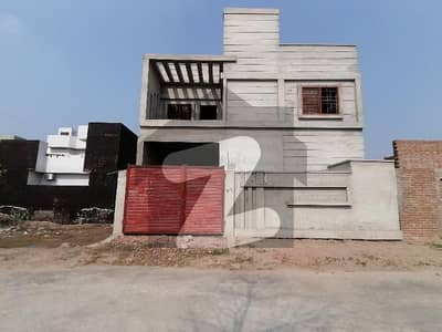 5 Marla Brand New House For Sale In Zahra Villas Mean Bosan Road Approach Near To Cross The DHA Well-Constructed Grey Structure House Available For Sale In Zahra Villas