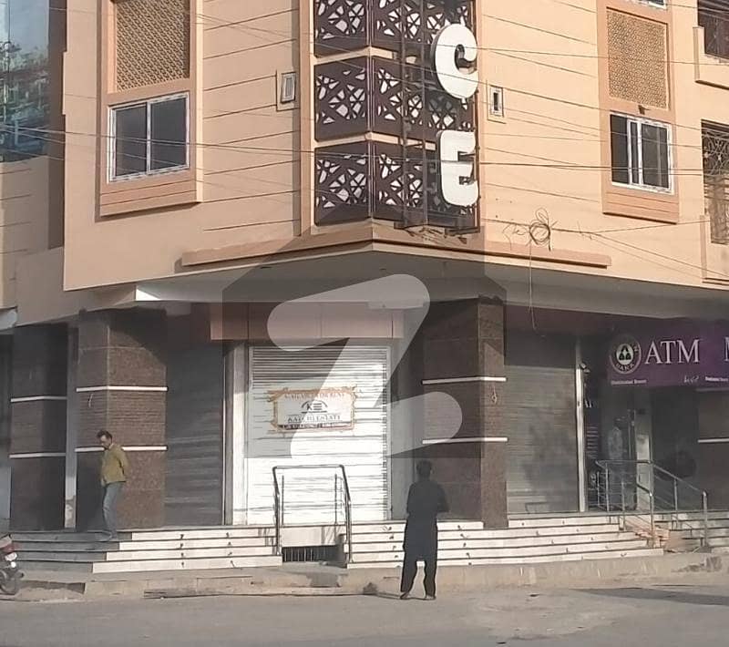 3 Side Corner Shop At Tipu Sultan & Shaheed E Millat Intersection