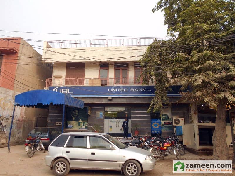 Commercial Plaza+UBL Bank Is Available For Sale Samanabad Block N