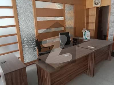 Furnished Ground office for rent in phase 7