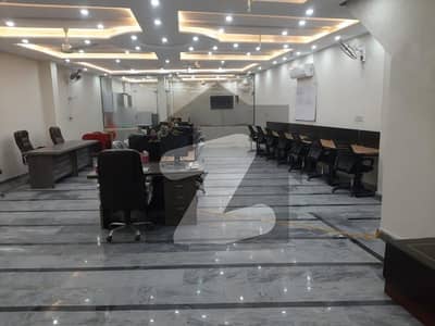 8 Marla Commercial Hall Highly Recommended For IT Related Office Is Available For Rent In Block B2 Johar Town Phase 1