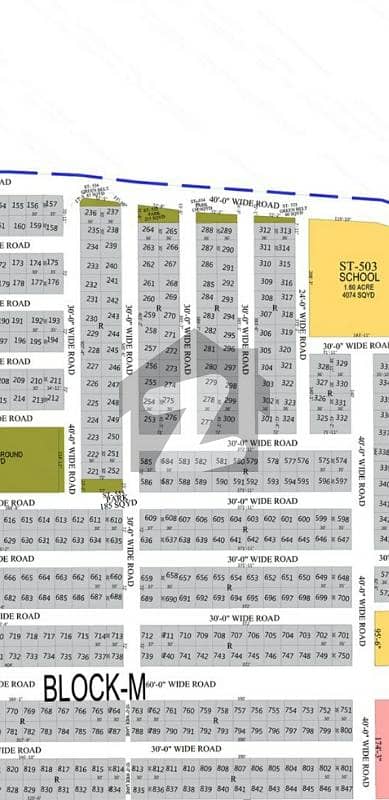 Near to School plot for sale Naya Nazimabad - Block M, Naya Nazimabad ...