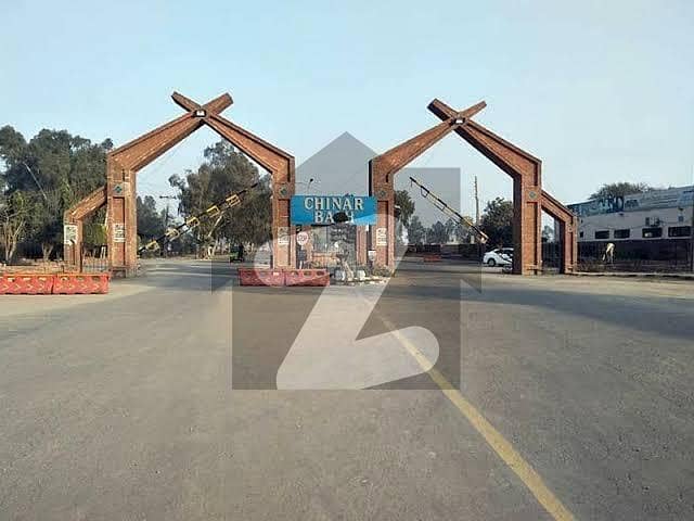 1 Kanal Pair Plot For Sale 50 Feet Road Chinar Bagh Housing Scheme