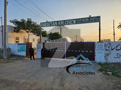 Pakistan Air Crew Cooperative Housing Society Residential Plot Sized 600 Square Yards Is Available