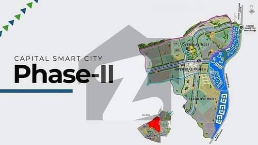 10 Marla Plot File Overseas West Block Capital Smart City