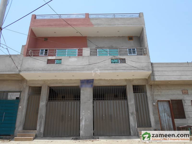 Double Storey House For Sale In Bahadrabad Near To Punjab Society