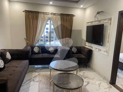 Facing Eiffel Furnished 1 Bed Apartment Available For Rent in Sector E Bahria Town Lahore