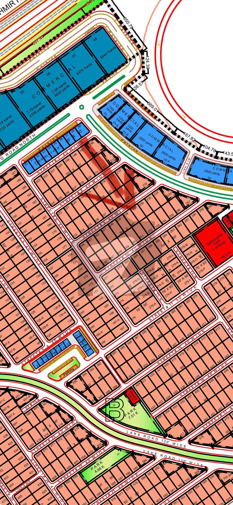 1 kanal near 100ft wide road available for sale 1 kanal near 100ft wide road available for sale