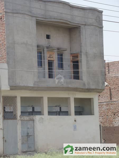 Double Storey House With 2 Shops Is Available For Sale