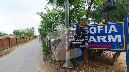 صوفیہ فارم ہاؤسز بیدیاں روڈ,لاہور میں 10 کنال رہائشی پلاٹ 7.5 کروڑ میں برائے فروخت۔
