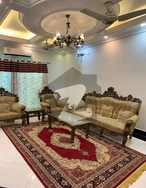 8 marla Fully Furnished Lower portion Available For Rent in Bahria Town Lahore