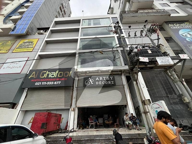 For Ballrooms Offices, Saloon Etc Commercial Floor Is Available For Rent In North Nazimabad Block F Main 320 Feet Road Opposite North Walk Mall