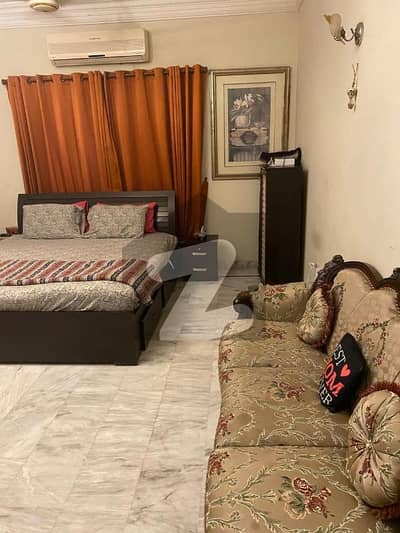 Fully Furnished Room In Bangalow For Rent Phase 5 Beautiful Room With Attached Washroom Shared Kitchen Common Area. Car Parking With Camera Security Available