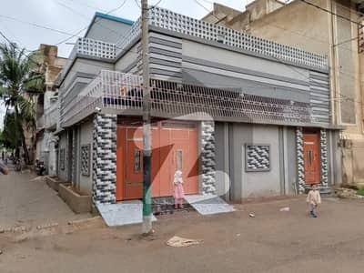 Ground RCC, 1st Precast, 40 feet Corner House, Sector 4, North Karachi