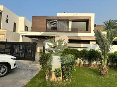 25 Marla Owner Build Corner Slightly Used Ultra-Modern Design Most Beautiful 7-Bed Full Basement Facing Park Bungalow Attached Solar System For Sale at Prime Location of DHA Lahore