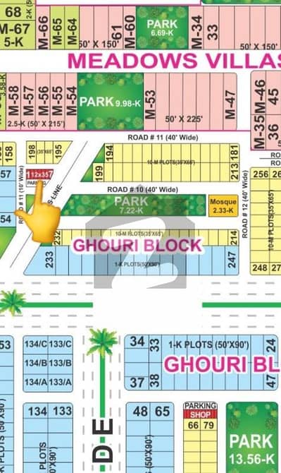 FACING GREEN BELT VIP LUCATION Bahria Town - Ghouri Block, Bahria Town ...