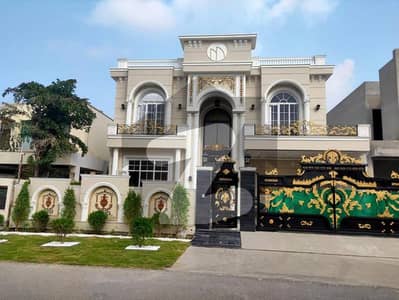 One Kanal Brand New Spanish Design Most Beautiful Bungalow 2 Servant Quarter In Basement For Sale At Prime Of DHA Lahore