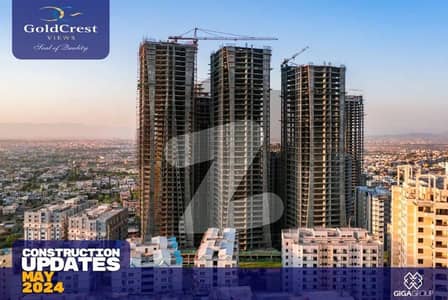 Most Luxuries 2 Bed Apartment In Goldcrest Views-2 Tower -A Roof Top Swimming Pool Available For Sale Near GIGA Mall DHA Phase-II Islamabad.