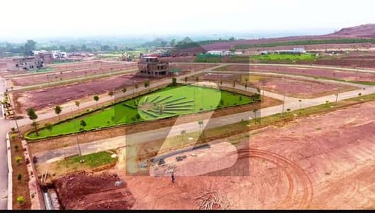 5 Marla Corner Main Boulevard And Possession Able Commercial Plot In Park View City Overseas Block Islamabad Available For Sale