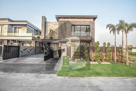 PHASE 8 PROPER 1 KANAL BRAND NEW MODERN DESIGNED BUNGALOW WITH BASEMENT FOR SALE TOP LOCATION IN DHA PHASE 8