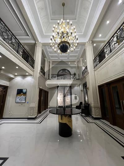 2 Kanal Brand New Spanish Design Full Basement Fully Furnished Ultra Spanish Royal Mansion For Sale Near To Park And Commercial Market DHA Phase 5 Furnished By Wing Chair