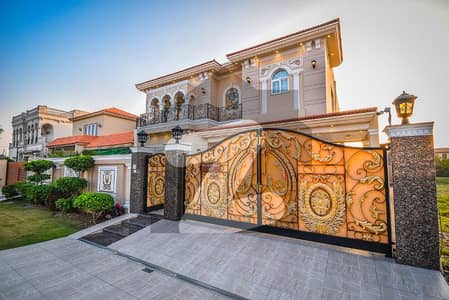 1kANAL SPANISH BRAND NEW DESIGNED BUNGALOW WITH BASEMENT FOR SALE TOP LOCATION IN DHA