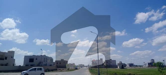 lowest rate good location 10 Marla pak facing Plot For Sale Sector U in DHA MULTAN PHASE 1.