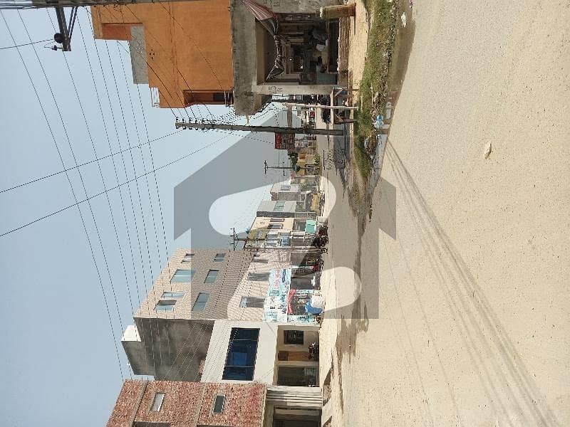 2 Marla Commercial Plot 50 Ft Road For Sale