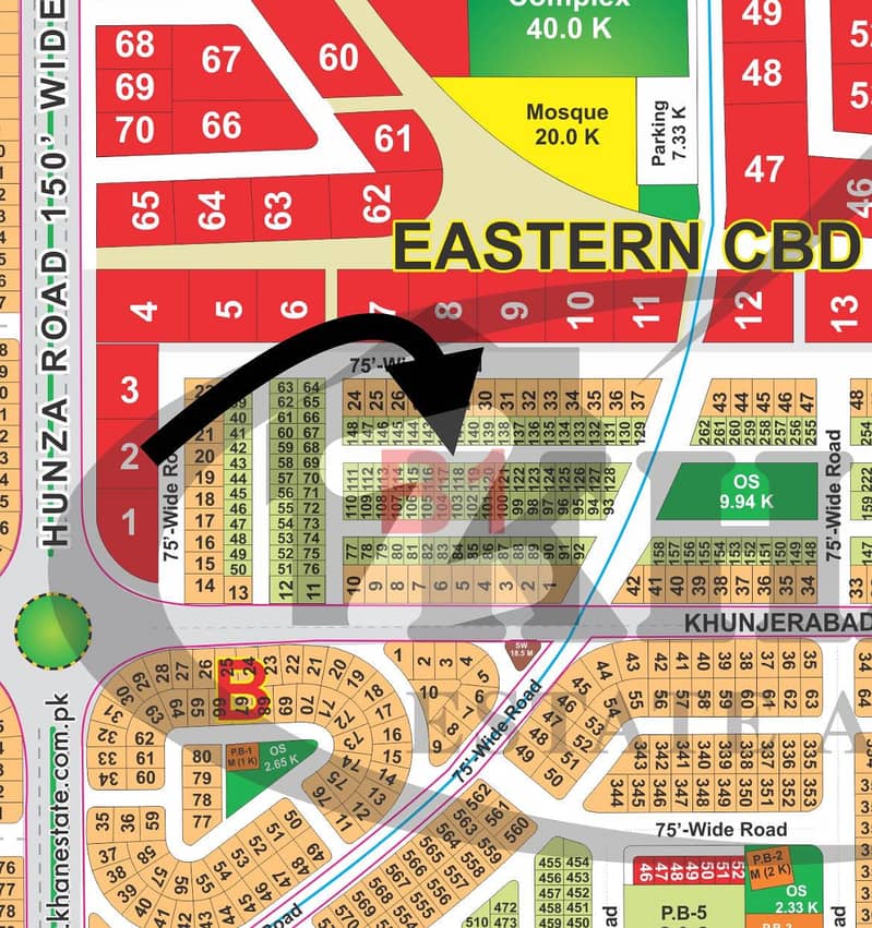10 Marla Possession Plot for Sale in B1 Block, LDA City Lahore LDA City ...