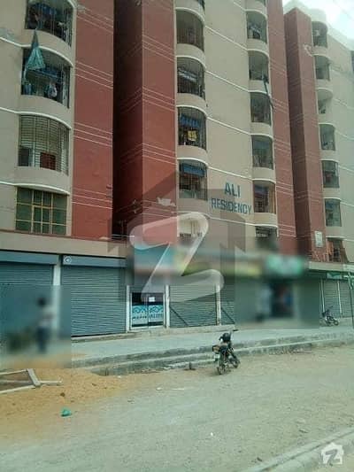 3 ROOMS FLAT FOR SALE IN NEW BUILDING ALI RESIDENCY APARTMENT SECTOR 11 A NORTH KARACHI