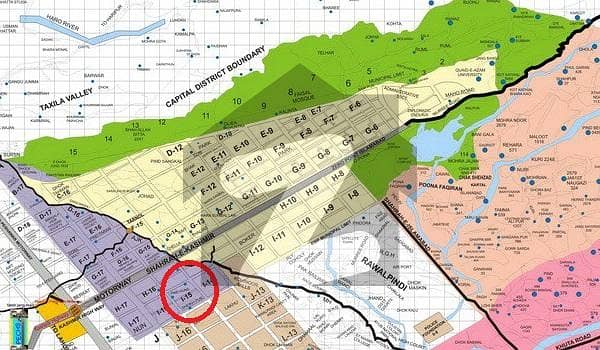 5 Marla Plot For Sale I-15 Islamabad