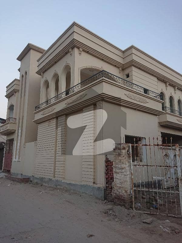 6 Marla Spanish Corner Brand New Gated Colony Double Story House For Sale In Outstanding Location Of Main Northern Bypass Road
