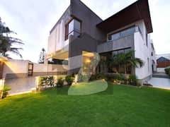 Well Planned Brand New Modern Villa 1000 Yards For Sale In Phase 8 DHA Karachi