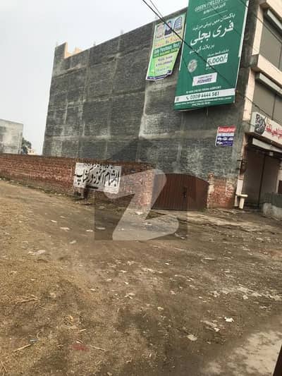 30 Marla Beautiful Commercial Plot For Rent In Near Wedding Shaadi Hall G. T Road Manava Lahore Front 2 Shops Main Bollywood