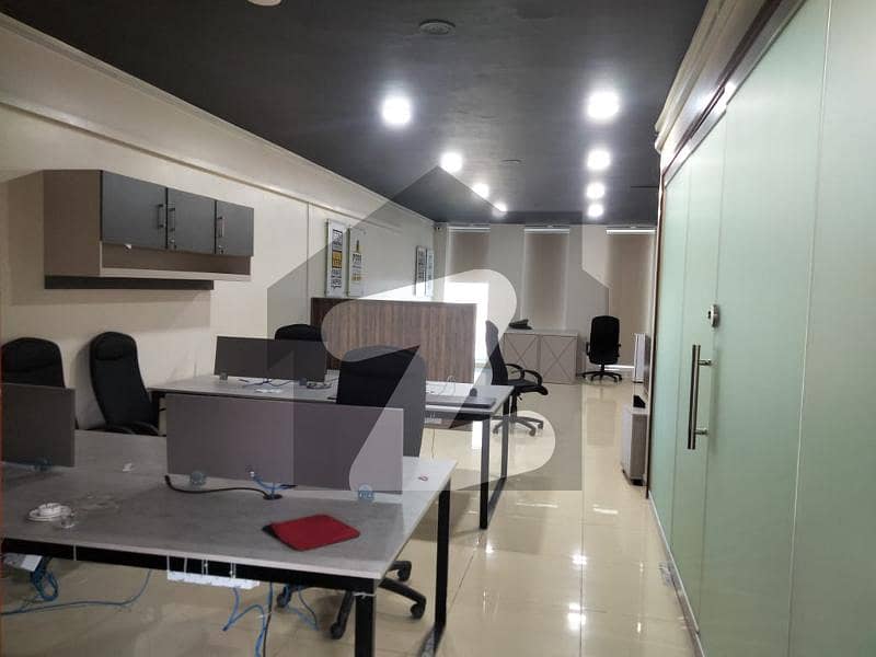 Furnished Office for rent Small Shahbaz