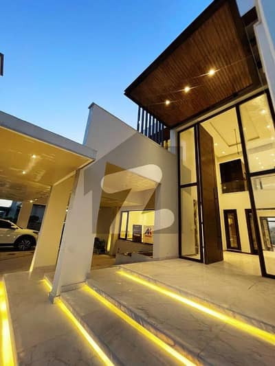 2 Kanal Brand New Golf and Lake View Full Basement Ultra Modern Luxury House For Sale in DHA Raya Prime Location