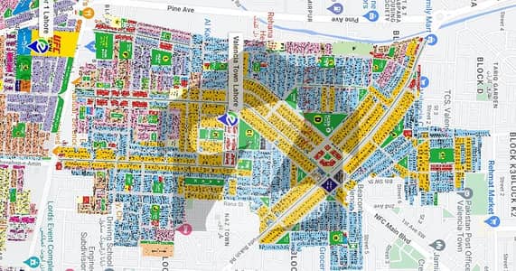 4 Kanal Plot Rent Valencia Town 90k Per Kanal