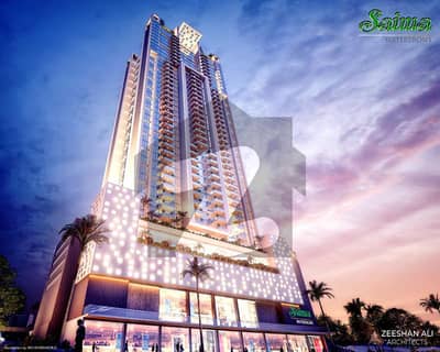 Spacious 1-Bedroom Apartment Available On Easy Installment Plan In Saima Tower Just Pay 10% Down Payment