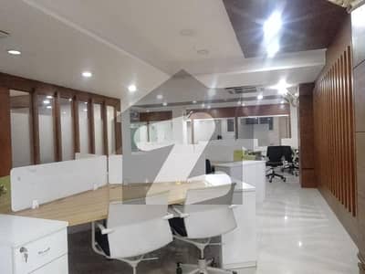 5500 Square Feet Fully Furnished Corporate Office Available For Rent At Main Boulevard Gulberg